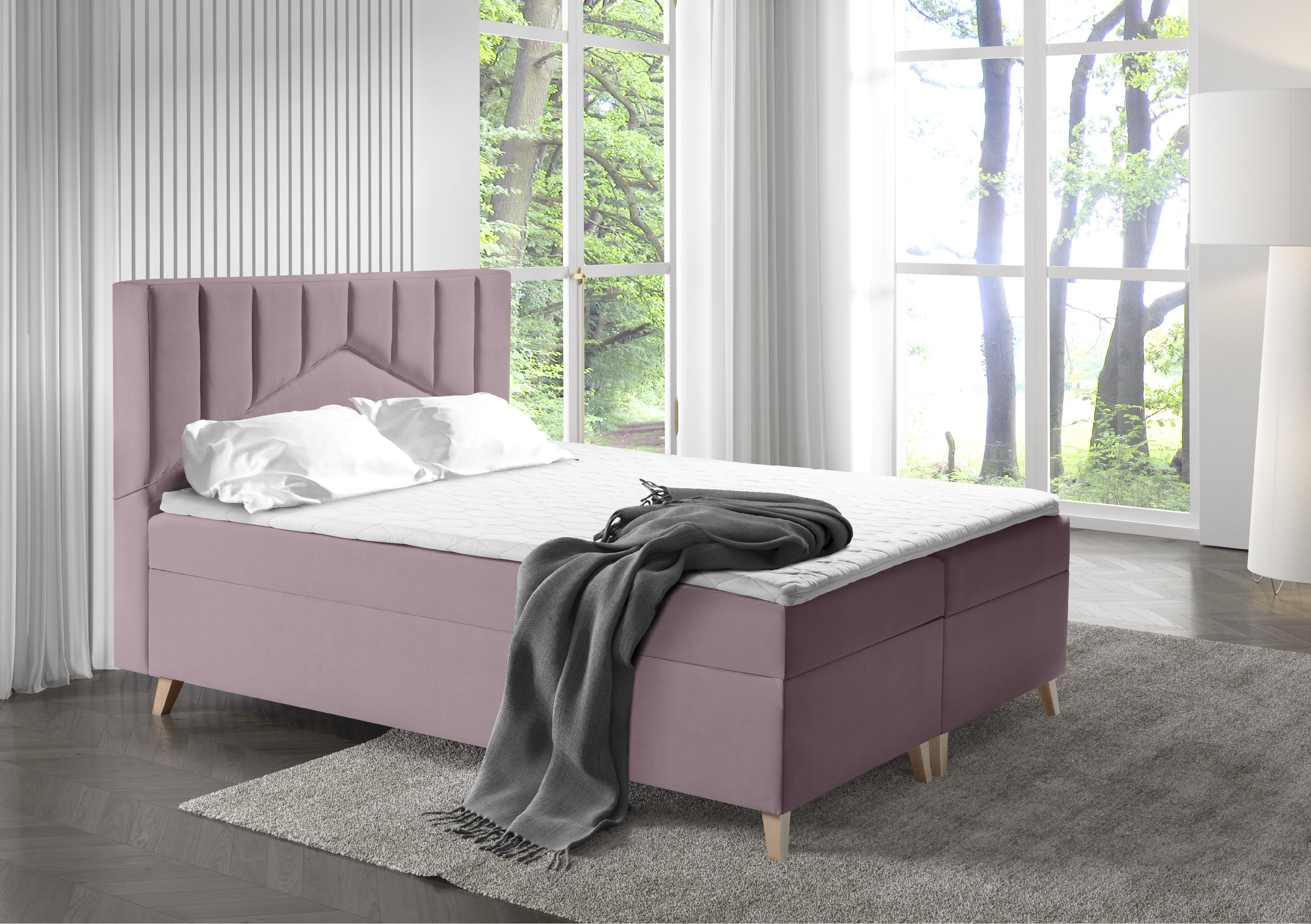 Linneo Boxspring Velva Rozměr: 140x200 cm