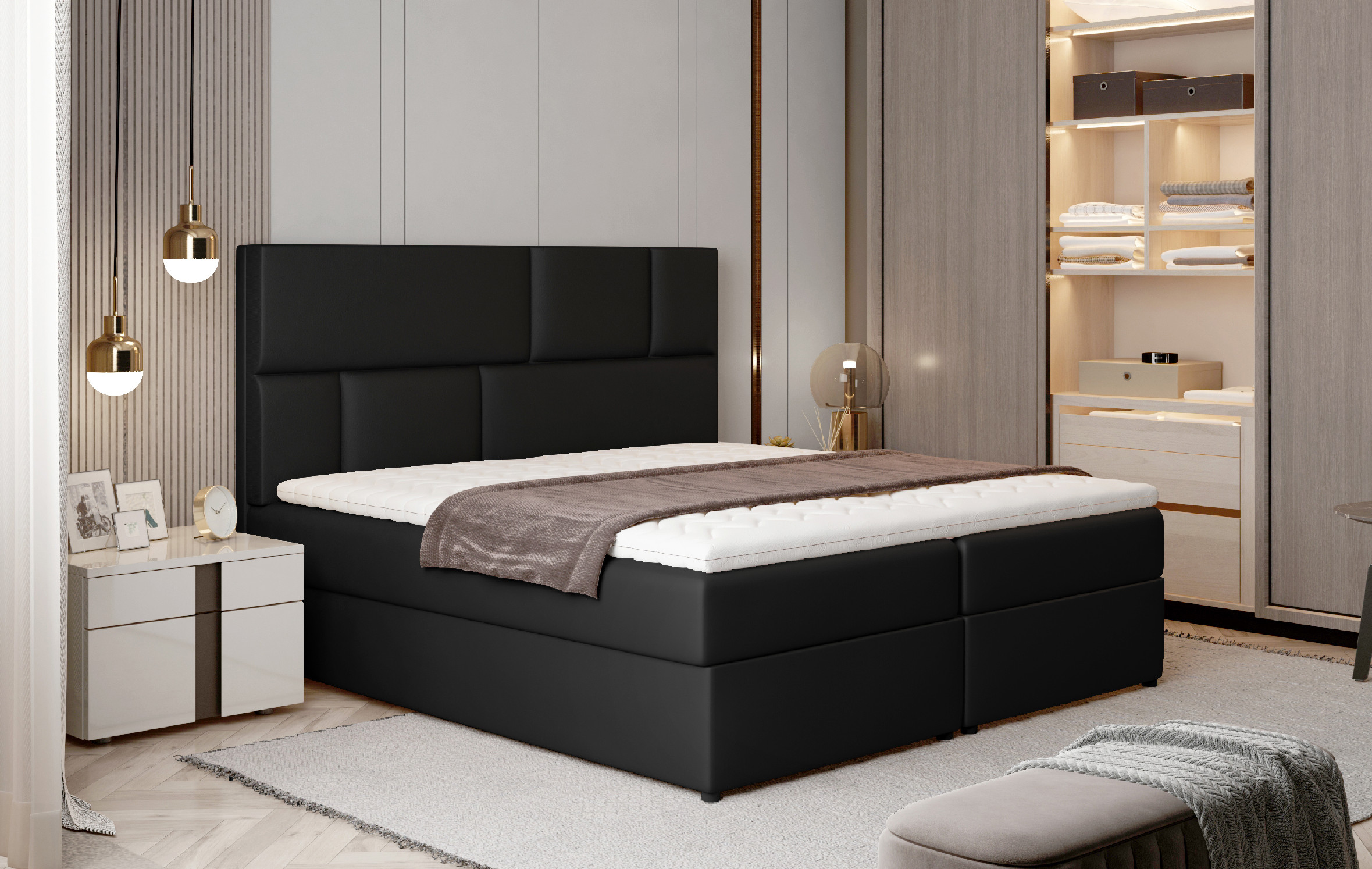 Boxspring Florence Rozměr: 145x210 cm