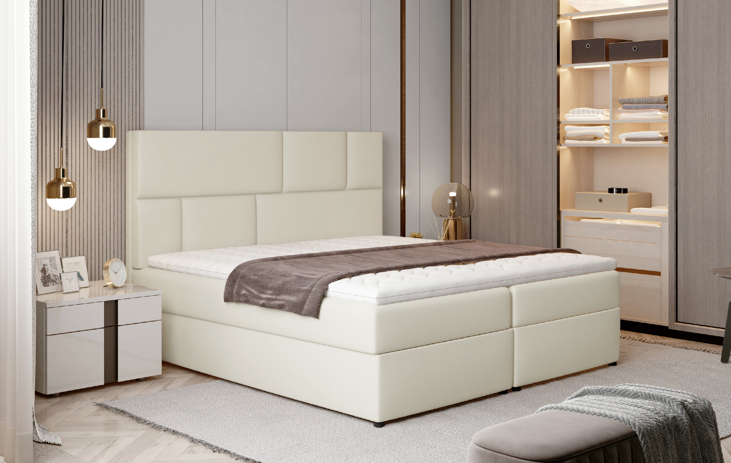 Boxspring Florence Rozměr: 145x210 cm